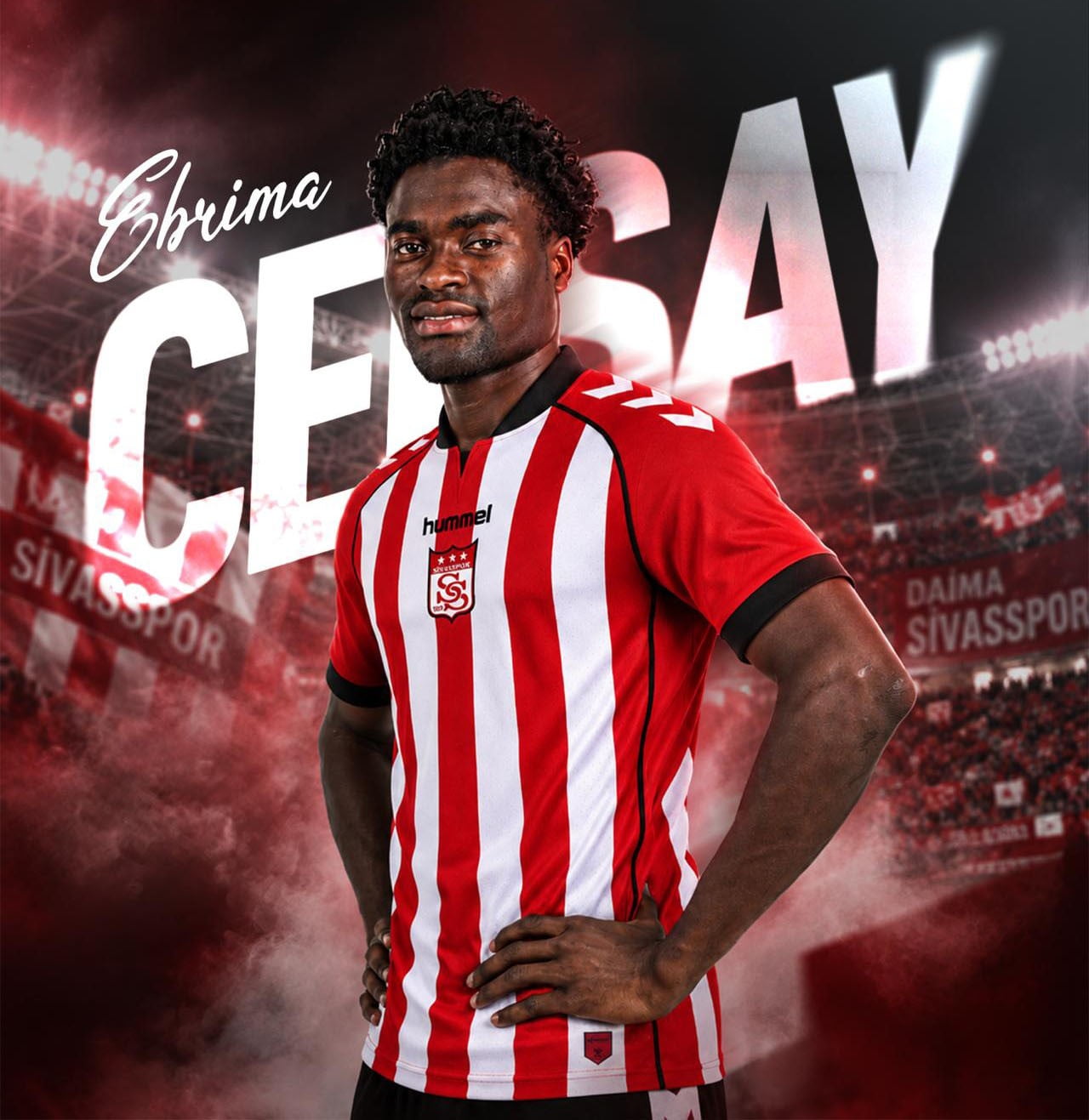 SİVASSPOR, SAMSUNSPOR’DAN GAMBİYALI FORVET EBRİMA CEESAY'Yİ KADROSUNA KATTI.