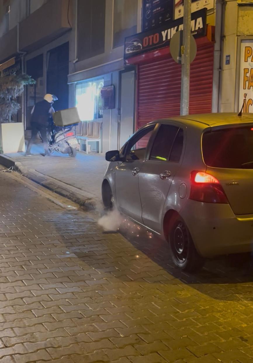 TEKİRDAĞ'DA JANT ÜZERİNDE SEYREDEN ALKOLLÜ SÜRÜCÜ POLİSE YAKALANDI