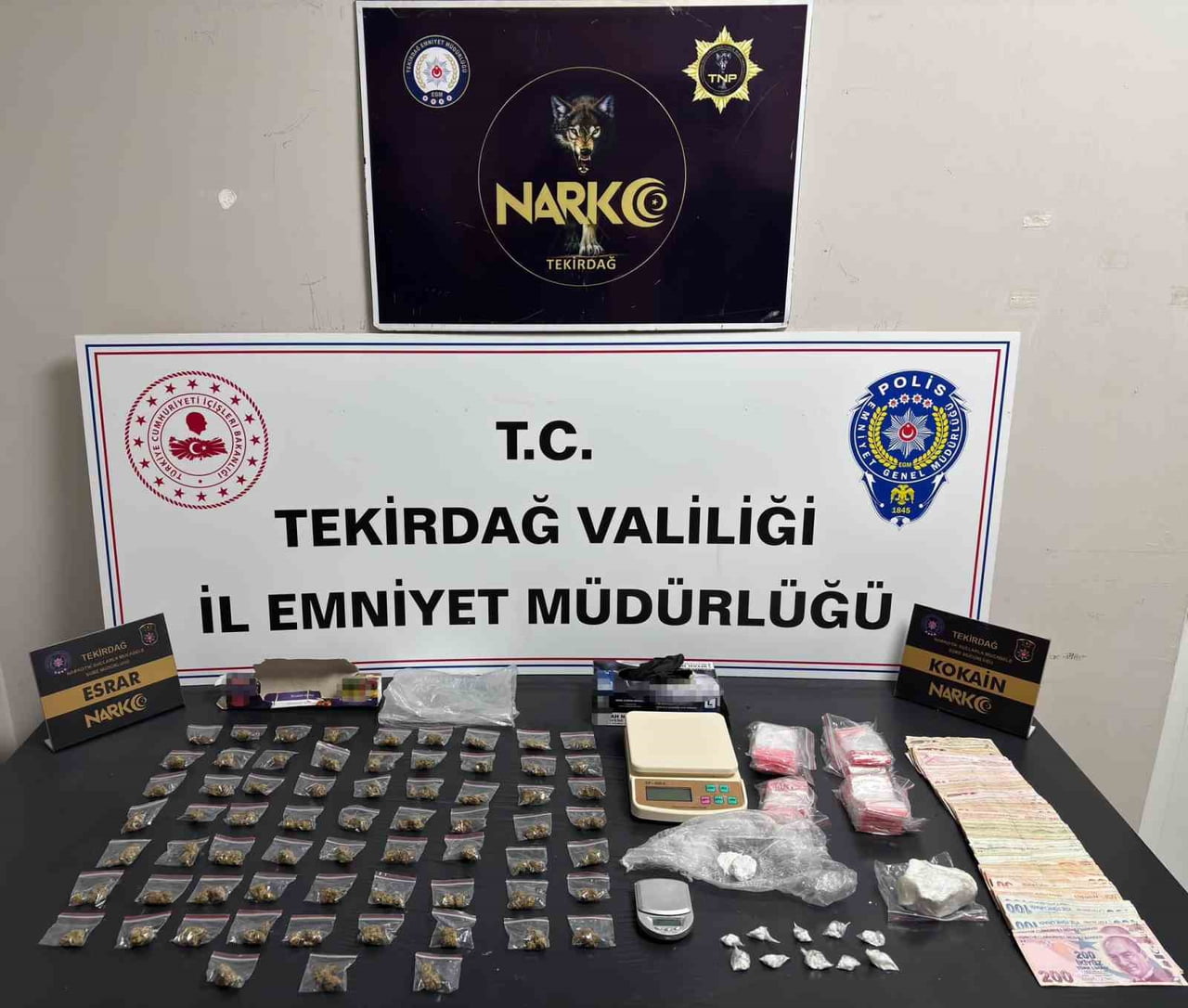 TEKİRDAĞ’DA UYUŞTURUCU MADDE SUÇLARININ ÖNLENMESİ VE UYUŞTURUCU TİCARETİNİN ENGELLENMESİNE YÖNELİK...
