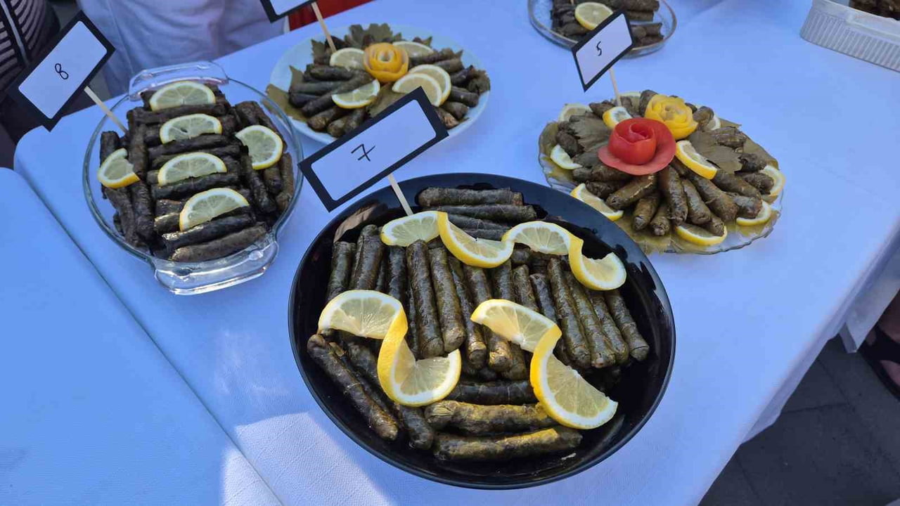 TEKİRDAĞ’IN SÜLEYMANPAŞA İLÇESİNDE DÜZENLENEN SÜLEYMANPAŞA BAĞ BOZUMU ŞENLİĞİ KAPSAMINDA, "ÜZÜM...
