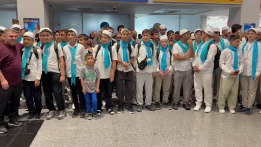 Tokat'ta 190 hafız dualarla kutsal topraklara uğurlandı