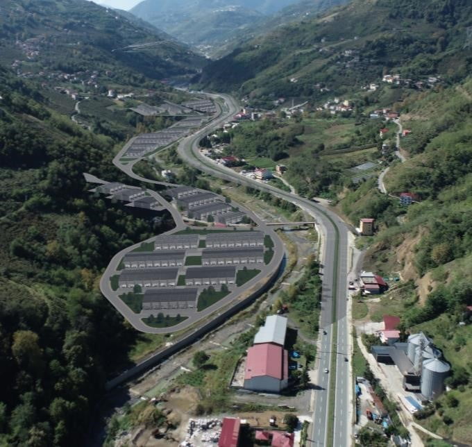 TRABZON'UN AKÇAABAT İLÇESİNDE KÜÇÜK SANAYİ VE OTO GALERİCİLER ESNAFININ DAHA MODERN, DÜZENLİ VE...