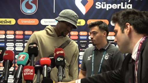 Trabzonsporlu futbolcu Chibuike Nwaiwu, zor bir hafta olduğunu belirterek, yeni teknik direktör...