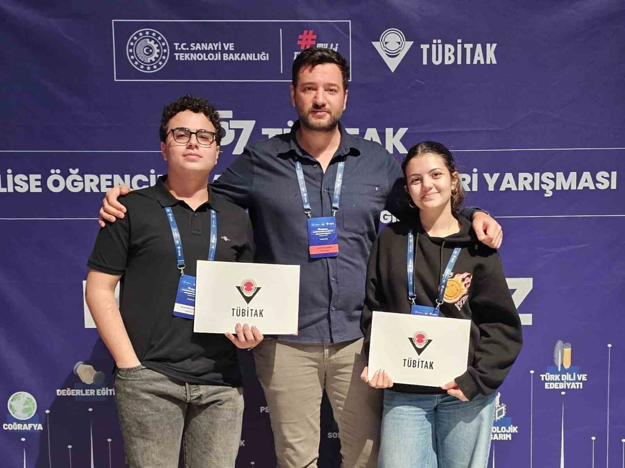 TÜBİTAK BİLİM İNSANI DESTEK PROGRAMLARI BAŞKANLIĞI (BİDEB) TARAFINDAN DÜZENLENEN 57. LİSE...