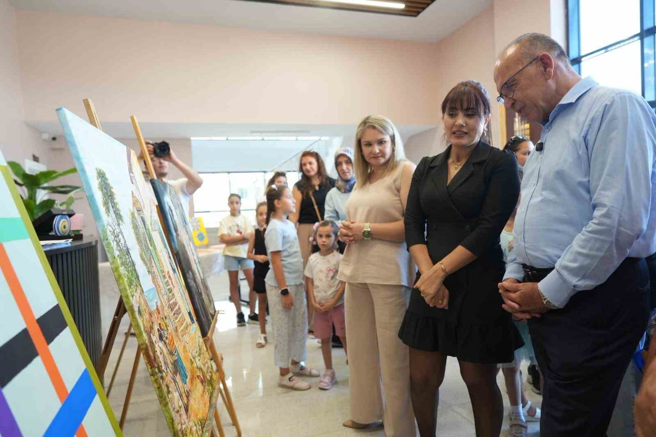 TURGUTLU BELEDİYESİ ATATÜRK KÜLTÜR MERKEZİNDE YAZ DÖNEMİ BOYUNCA DÜZENLENEN RESİM, EL SANATLARI VE...