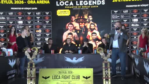 Türkiye'nin önemli kick boks organizatörlerinden Kürşat Şahin tarafından düzenlenen Loca Fight...