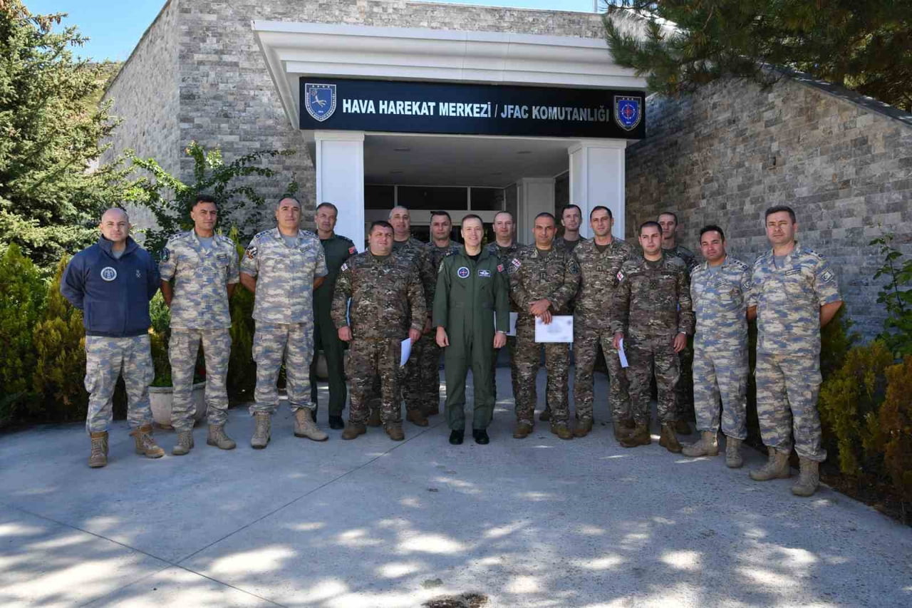 TÜRKİYE-GÜRCİSTAN ASKERİ DİYALOG TOPLANTISI KAPSAMINDA DÜZENLENEN ‘HAVA HAREKATI PLANLAMA VE...