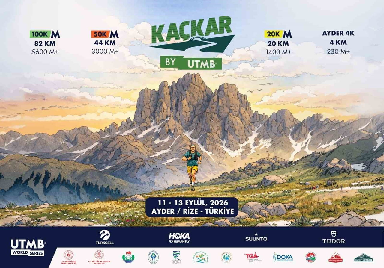 TÜRKİYE’NİN İLK VE TEK UTMB WORLD SERİES ETKİNLİĞİ OLAN KAÇKAR BY UTMB, 11-13 EYLÜL 2026...