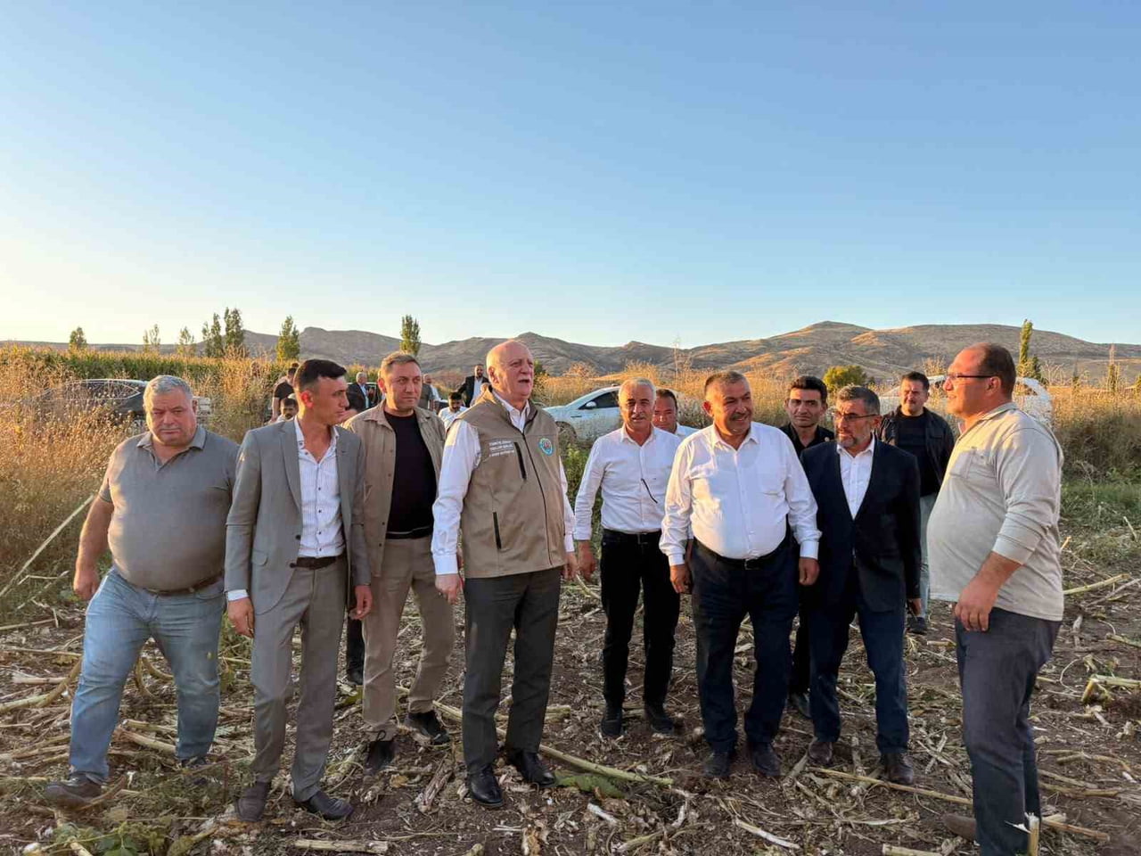 TÜRKİYE ZİRAAT ODALARI BİRLİĞİ (TZOB) GENEL BAŞKANI ŞEMSİ BAYRAKTAR, KOCASİNAN İLÇESİNE BAĞLI AKİN...
