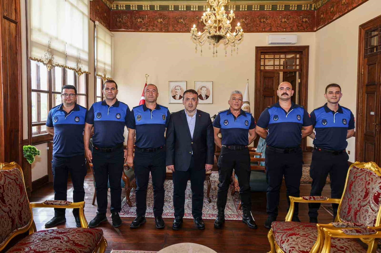 VALİ SÖZER, ZABITA HAFTASI DOLAYISIYLA ZABITA PERSONELİNİ KABUL ETTİ