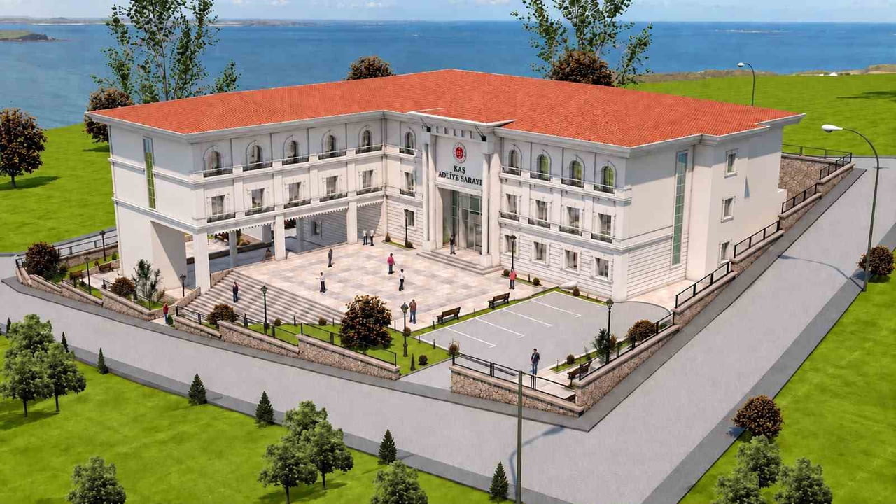 YAKLAŞIK 5 BİN 600 METREKARE İNŞAAT ALANINA SAHİP OLACAK BİNADA 26 HÂKİM VE SAVCI ODASI, 5 DURUŞMA...