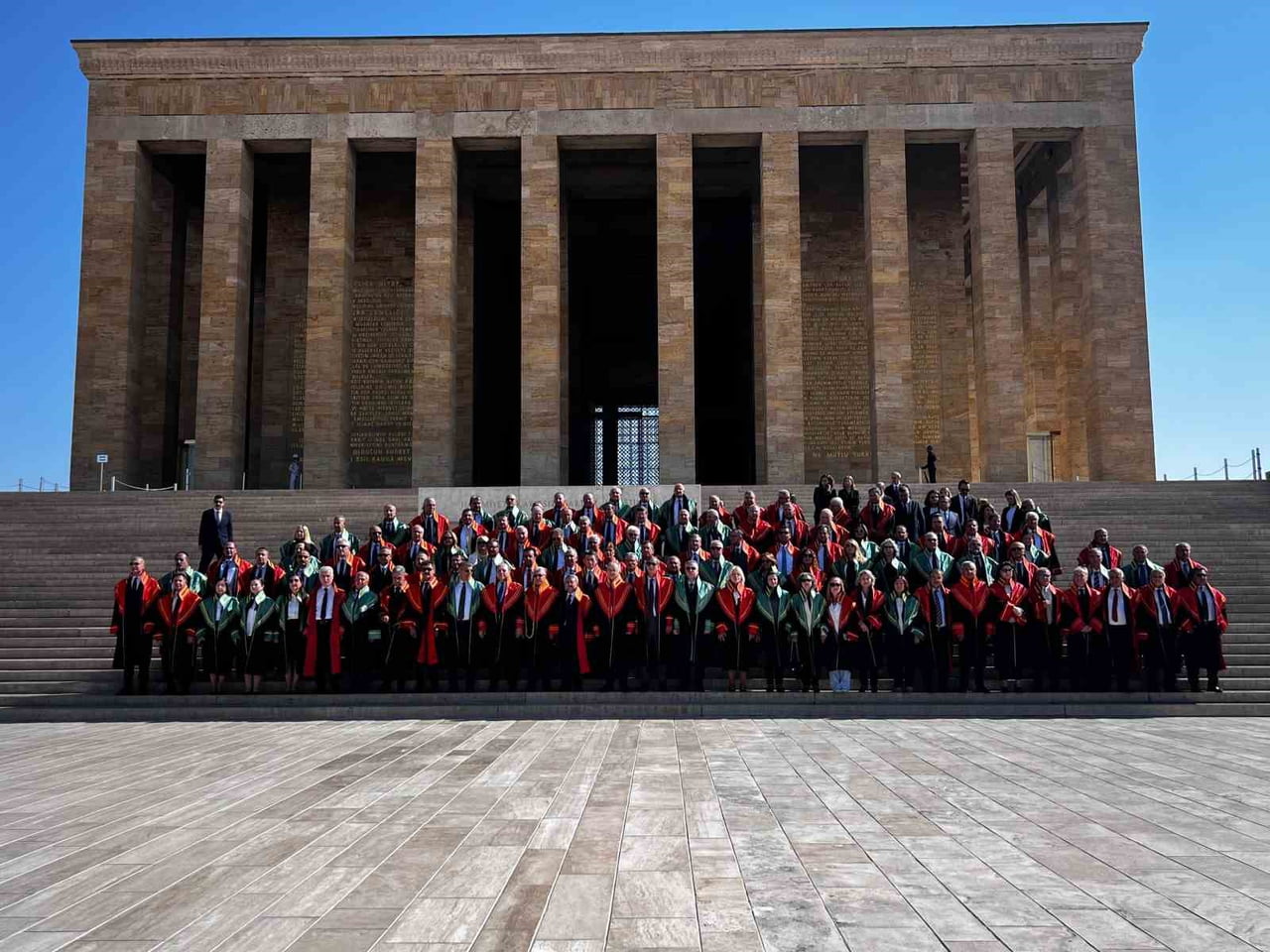 YARGITAY BAŞKANI ÖMER KERKEZ VE BERABERİNDEKİ HEYET, 2026-2027 ADLİ YILININ AÇILIŞI MÜNASEBETİYLE...