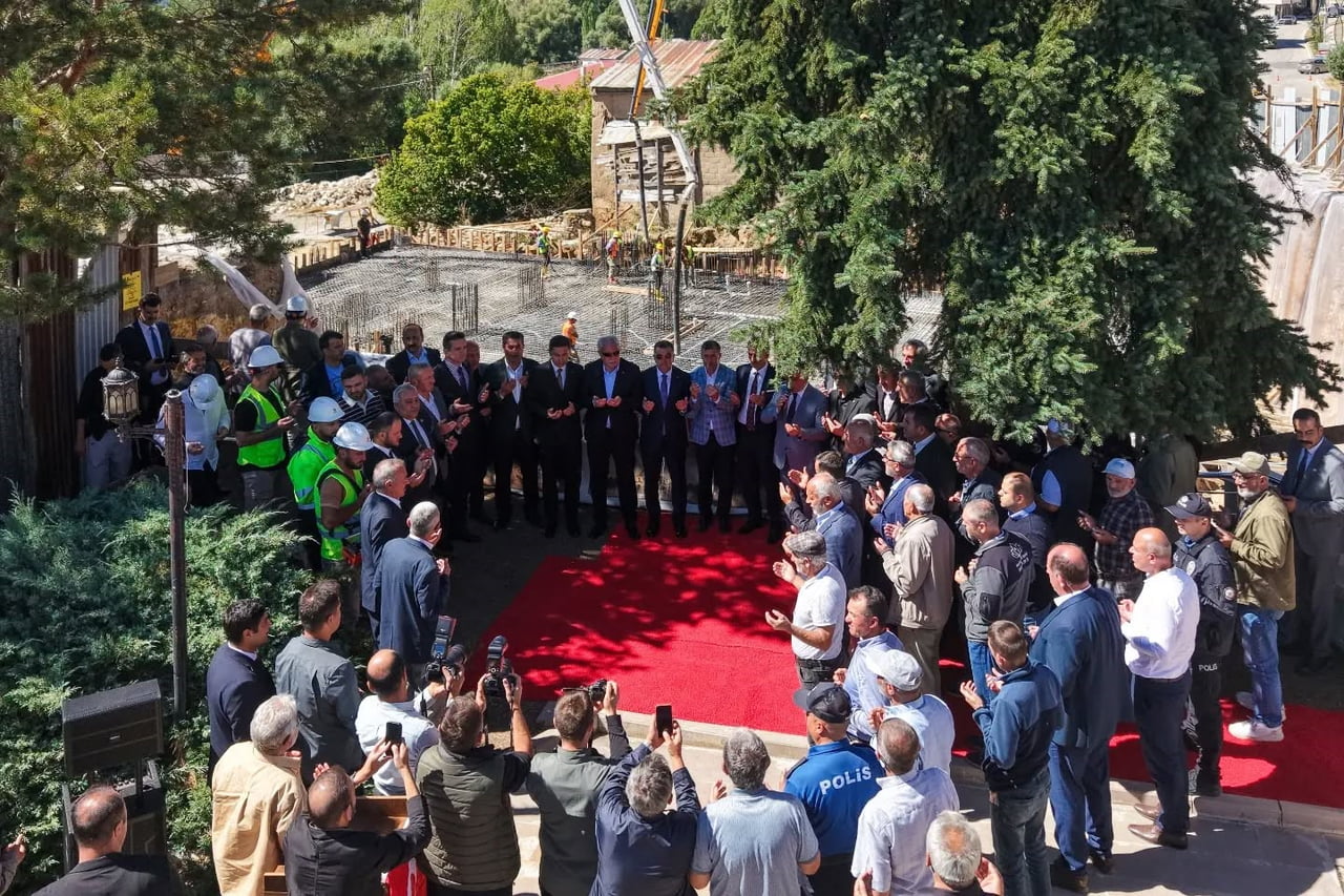 YDINTEPE MERKEZ CAMİİ’NİN TEMELİ ATILDI
