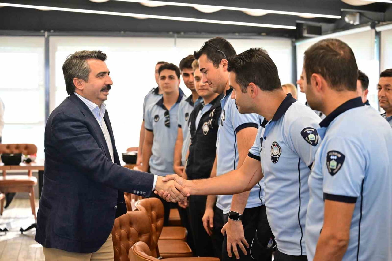YILDIRIM BELEDİYE BAŞKANI OKTAY YILMAZ, ZABITA TEŞKİLATI'NIN 200. KURULUŞ YIL DÖNÜMÜ VE ZABITA...