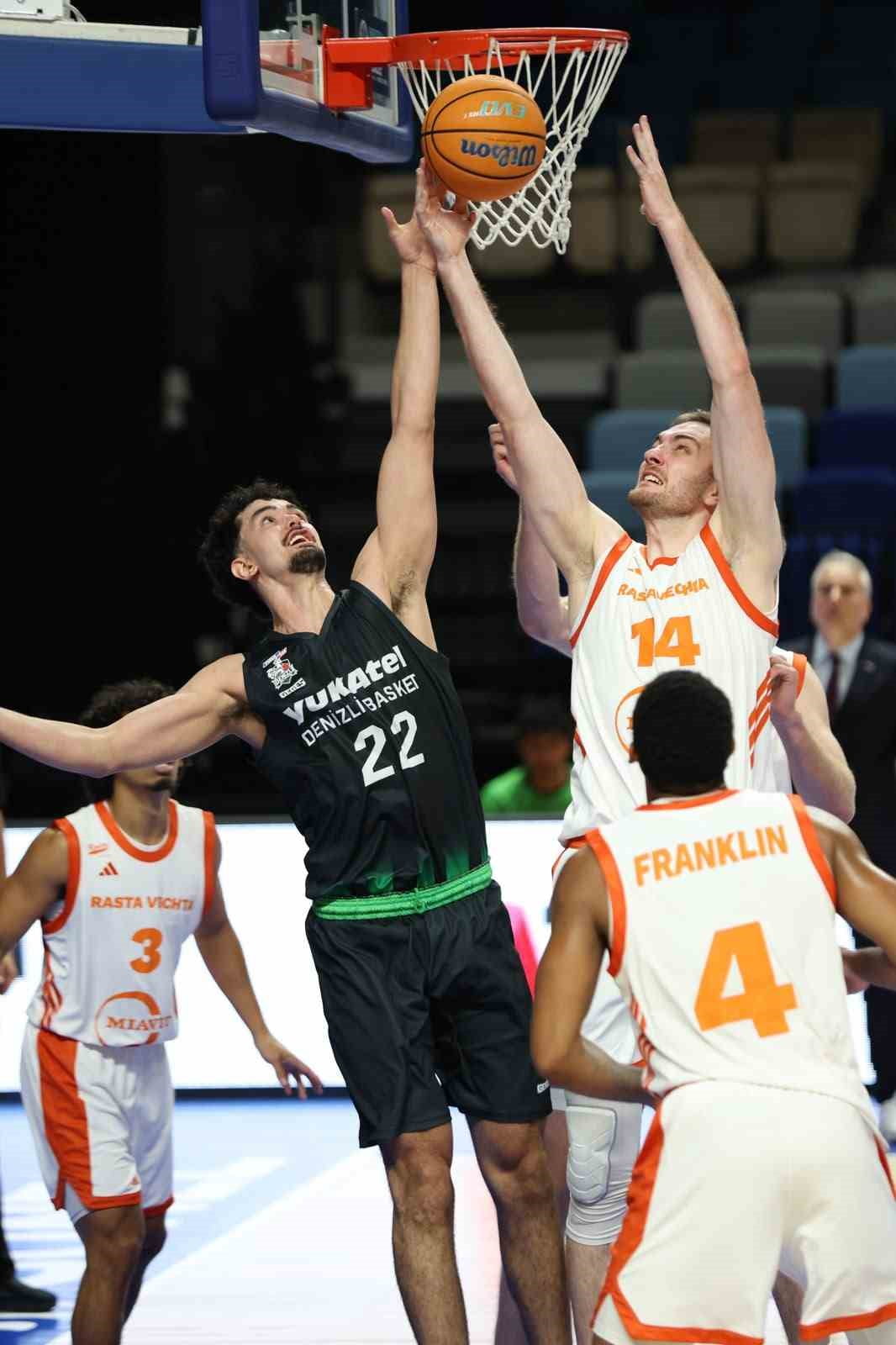 YUKATEL DENİZLİ BASKET, BASKETBOL ŞAMPİYONLAR LİGİ (BCL) ELEMELERİNDE ALMANYA TEMSİLCİSİ RASTA...