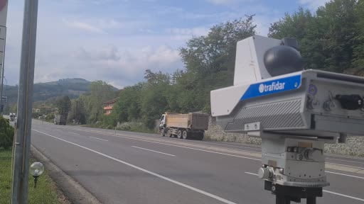 Zonguldak'ta yapay zeka destekli yeni nesil radarla hız denetimi başlatıldı