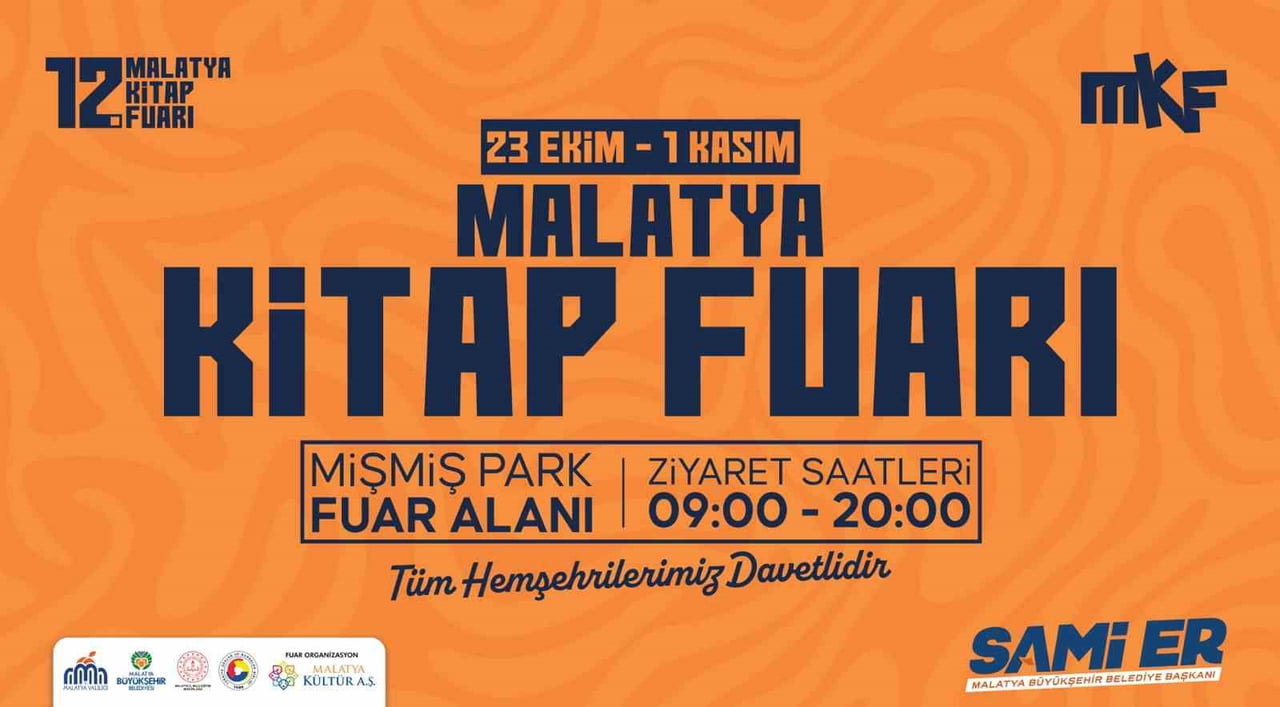 12. MALATYA ANADOLU KİTAP VE KÜLTÜR FUARI KAPILARINI AÇIYOR