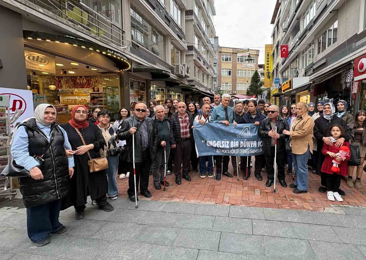 15 EKİM DÜNYA BEYAZ BASTON GÜVENLİK GÜNÜ DOLAYISIYLA AÇIKLAMA YAPAN YÖNETİM KURULU BAŞKANI UFUK...