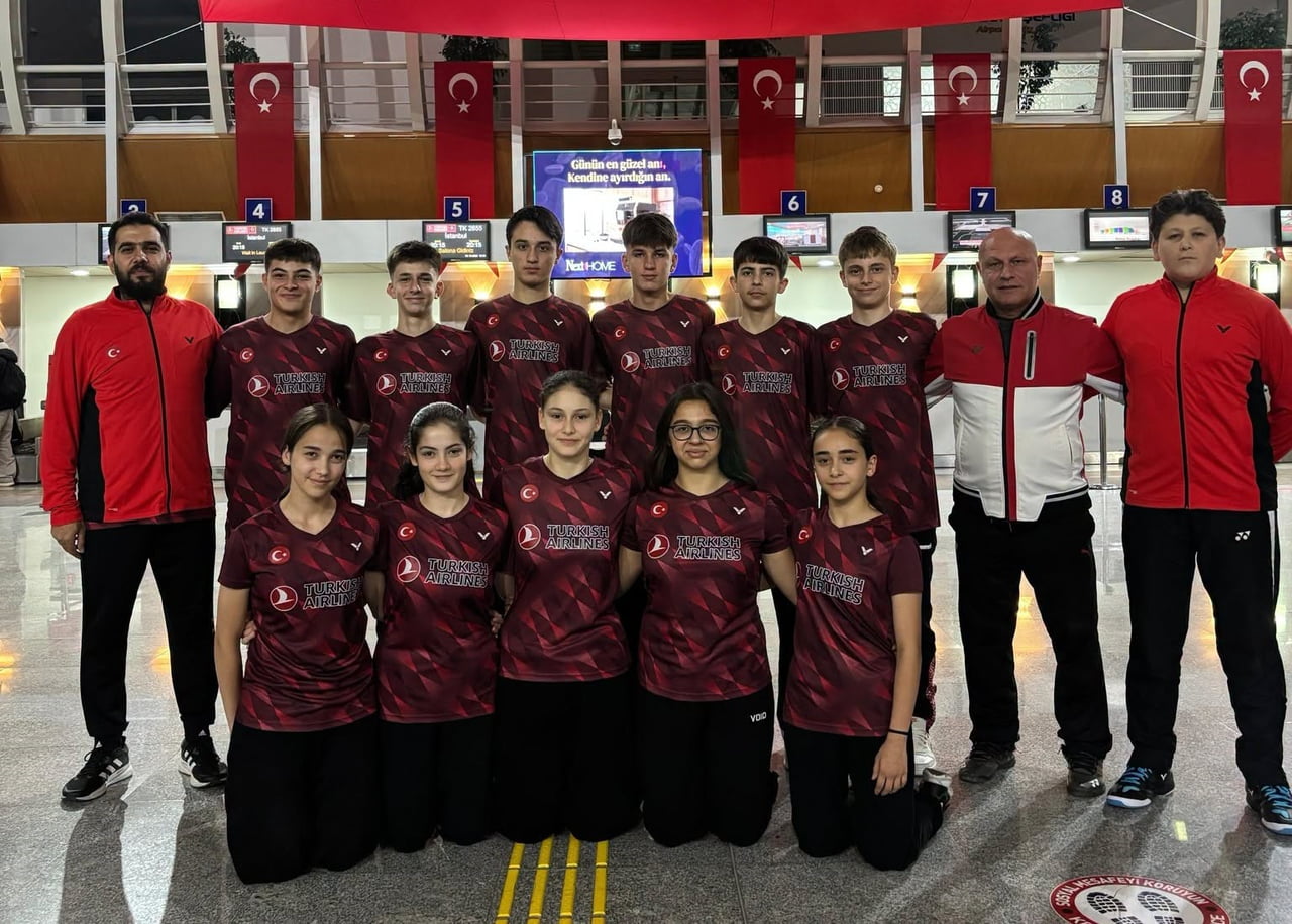 15 YAŞ ALTI BADMİNTON MİLLİ TAKIMI, AVRUPA ŞAMPİYONASI ÖNCESİ ERZİNCAN’DA KAMP YAPTI