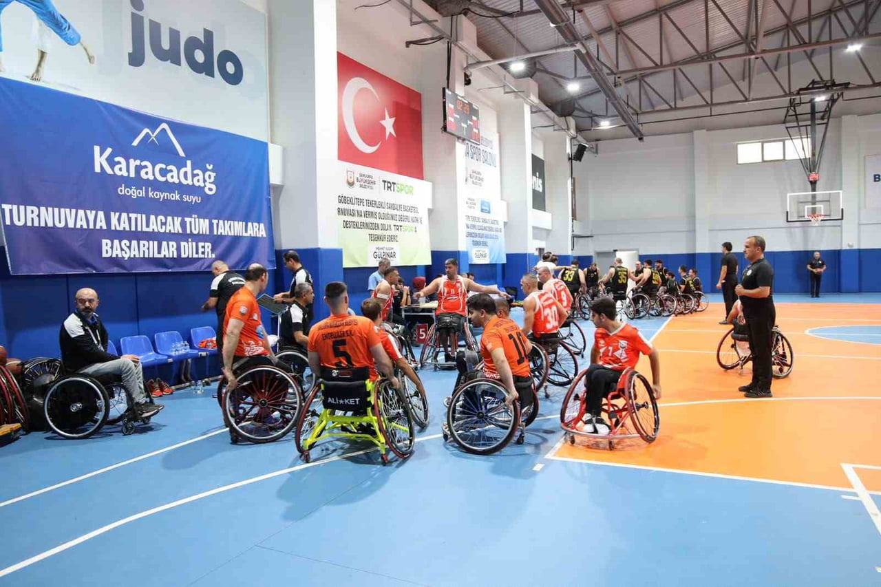 2. GÖBEKLİTEPE TEKERLEKLİ SANDALYE BASKETBOL TURNUVASI DEVAM EDİYOR