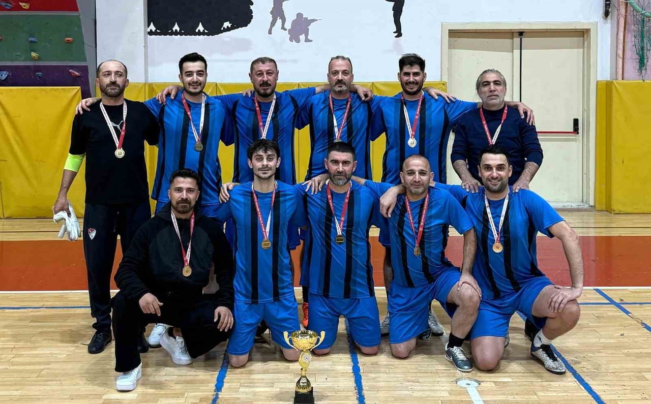 2026 YILI 4. KAMU SPOR OYUNLARI KAPSAMINDA GERÇEKLEŞTİRİLEN FUTSAL MÜSABAKALARINDA ELAZIĞ...