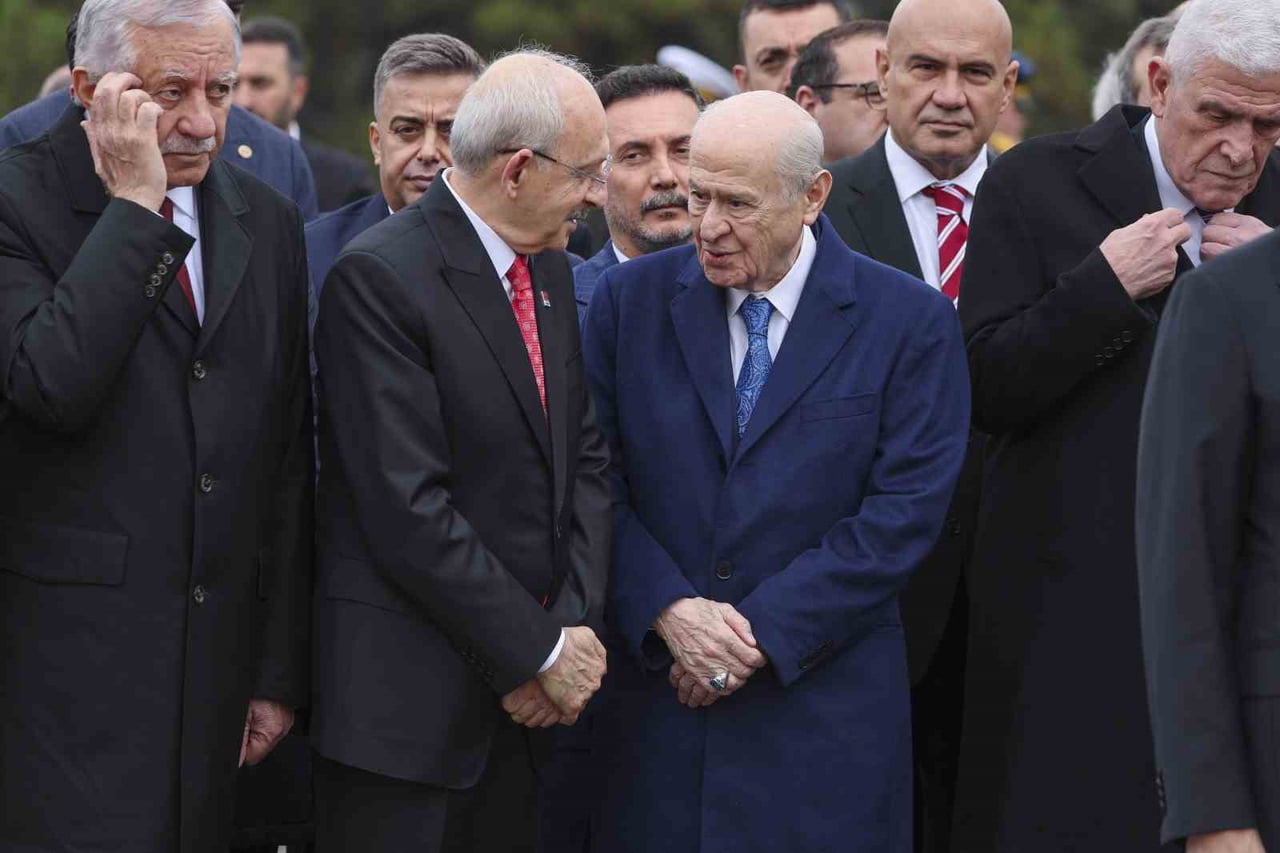 29 EKİM CUMHURİYET BAYRAMI KUTLAMALARI KAPSAMINDA ANITKABİR’DE DÜZENLENEN TÖRENE KATILAN...
