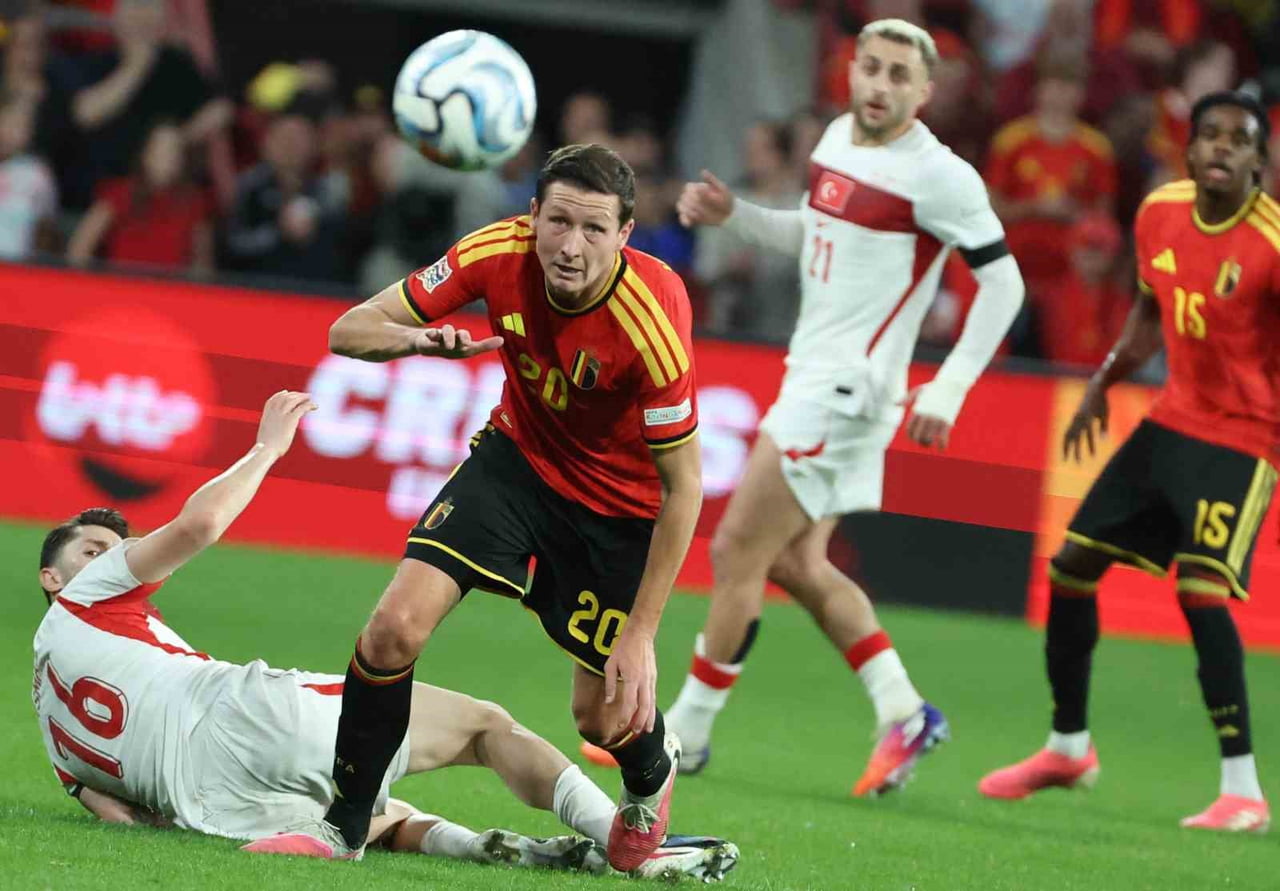 A MİLLİ FUTBOL TAKIMI, UEFA ULUSLAR A LİGİ 1. GRUP'TAKİ ÜÇÜNCÜ MAÇINDA DEPLASMANDA KARŞILAŞTIĞI...