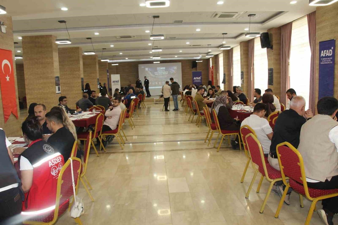 AFET RİSK AZALTMA PLANI (İRAP) ÇALIŞTAYI YAPILDI