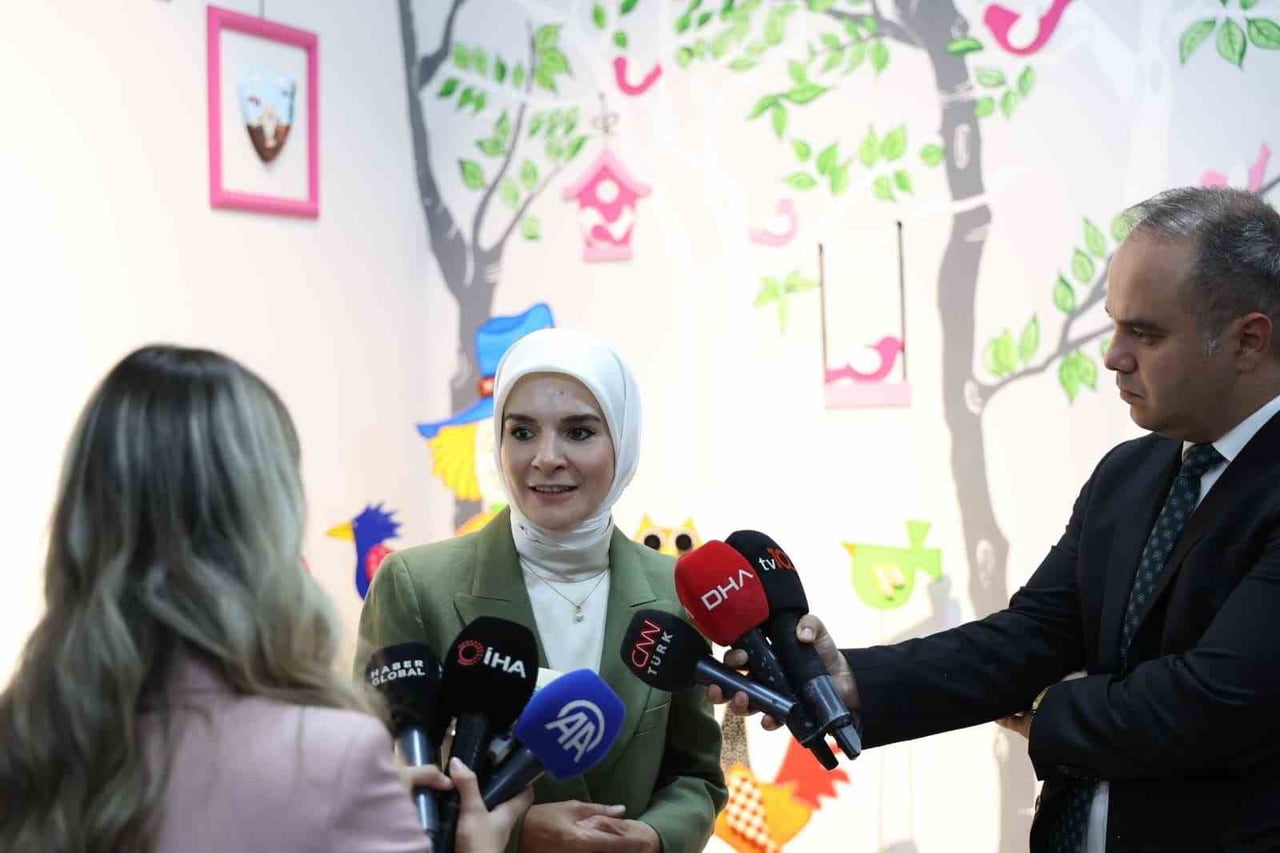 AİLE VE SOSYAL HİZMETLER BAKANI MAHİNUR ÖZDEMİR GÖKTAŞ AÇIKLAMALARDA BULUNDU