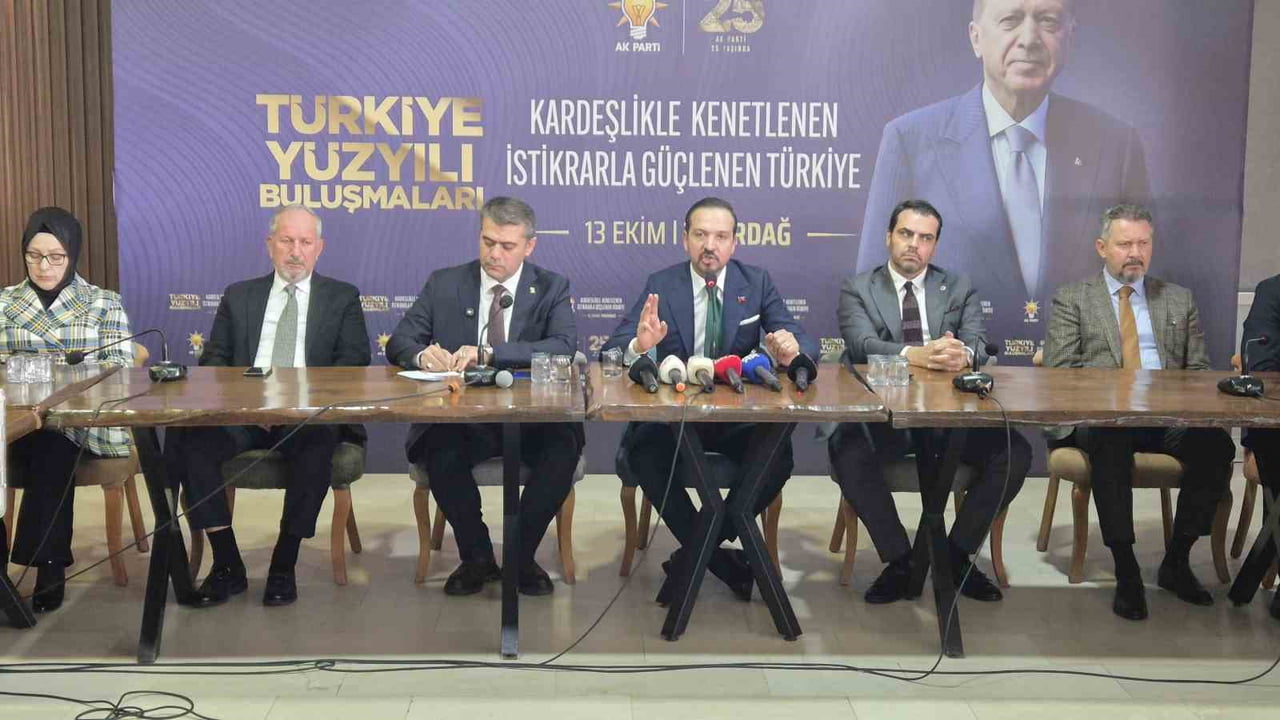 AK PARTİ GENEL BAŞKAN YARDIMCISI VE TÜRK DEVLETLERİ İLE İLİŞKİLER BAŞKANI PROF. DR. KÜRŞAD ZORLU...