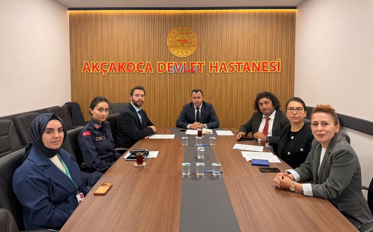 AKÇAKOCA KAYMAKAMI DR. HACI ARSLAN UZAN BAŞKANLIĞINDA DÜZENLENEN KOORDİNASYON TOPLANTISINDA...