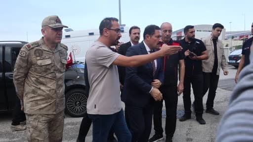 Alevlere teslim olan fabrikada, Vali Masatlı incelemelerde bulundu