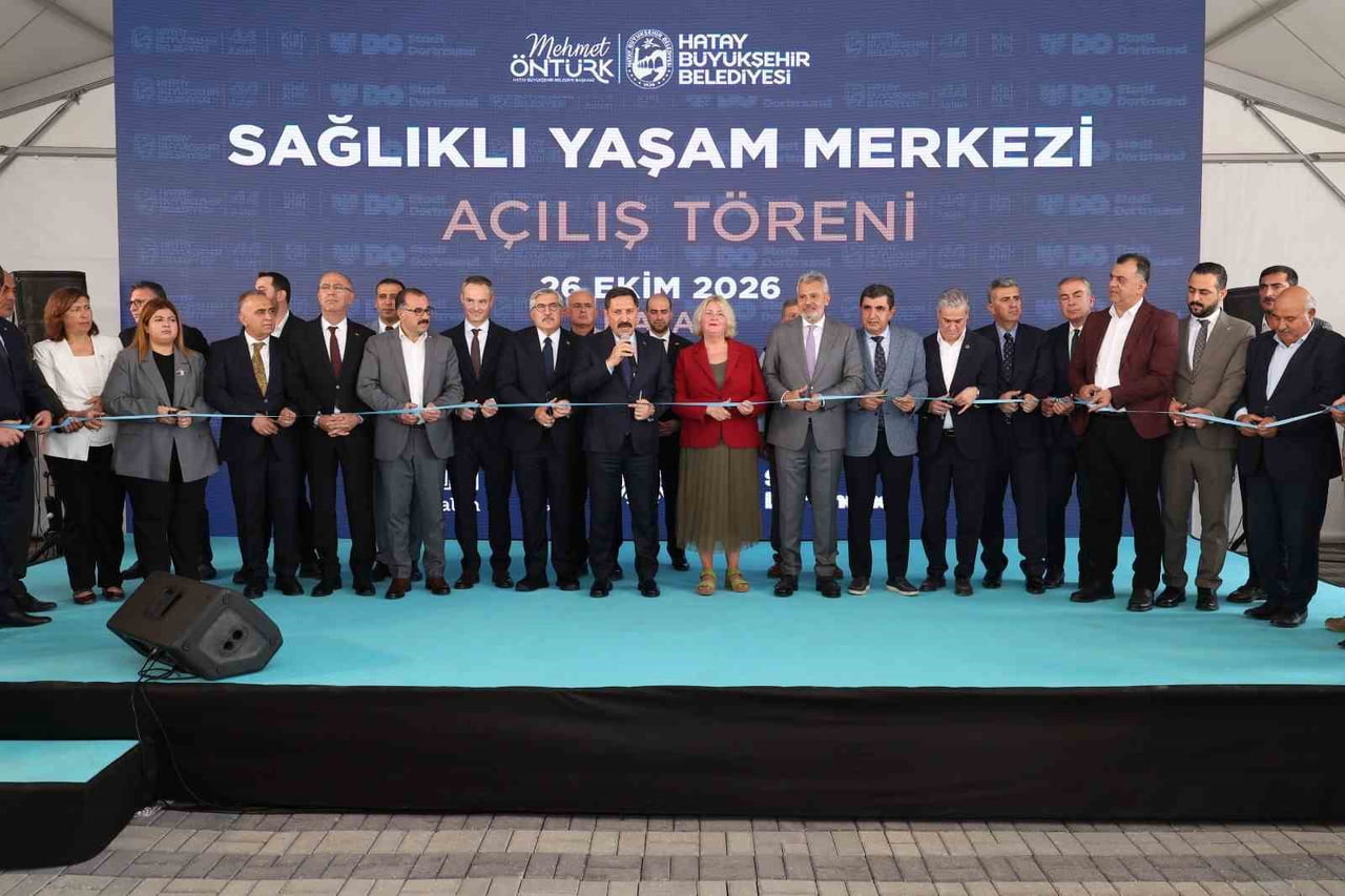 ANTAKYA’DA ULUSLARARASI DAYANIŞMAYLA HAYATA GEÇİRİLEN SAĞLIKLI YAŞAM MERKEZİ TÖRENLE...