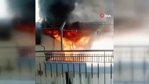 Antalya'da akılalmaz olay: Evini ateşe verdi, kiracısı canını hiçe sayıp kediyi kurtardı