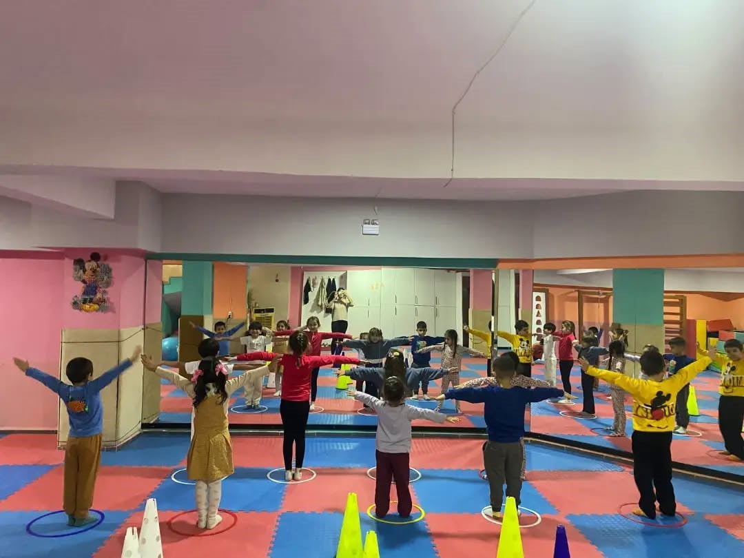 AYDIN'IN GERMENCİK İLÇESİNDE BELEDİYEYE BAĞLI KÜLTÜR MERKEZLERİNDE EĞİTİM GÖREN 4-6 YAŞ GRUBU...