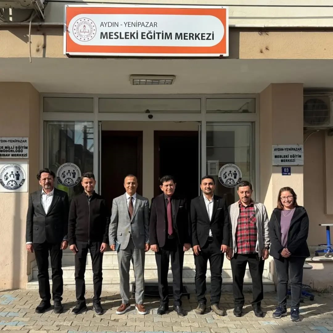 AYDIN'IN YENİPAZAR İLÇESİNDE MESLEKİ EĞİTİMİN GELİŞTİRİLMESİNE YÖNELİK ÇALIŞMALAR DEVAM EDERKEN...