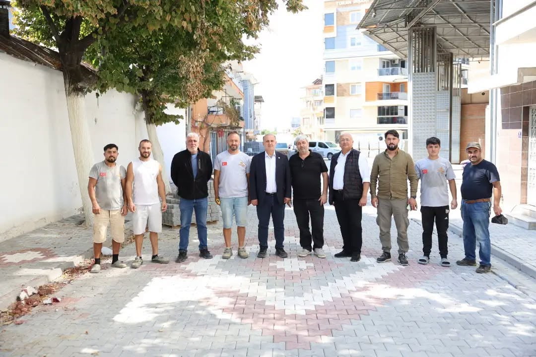 AYDIN’IN İNCİRLİOVA İLÇESİNDE ULAŞIM ALTYAPISININ GÜÇLENDİRİLMESİ AMACIYLA BAŞLATILAN YOL YAPIM VE...