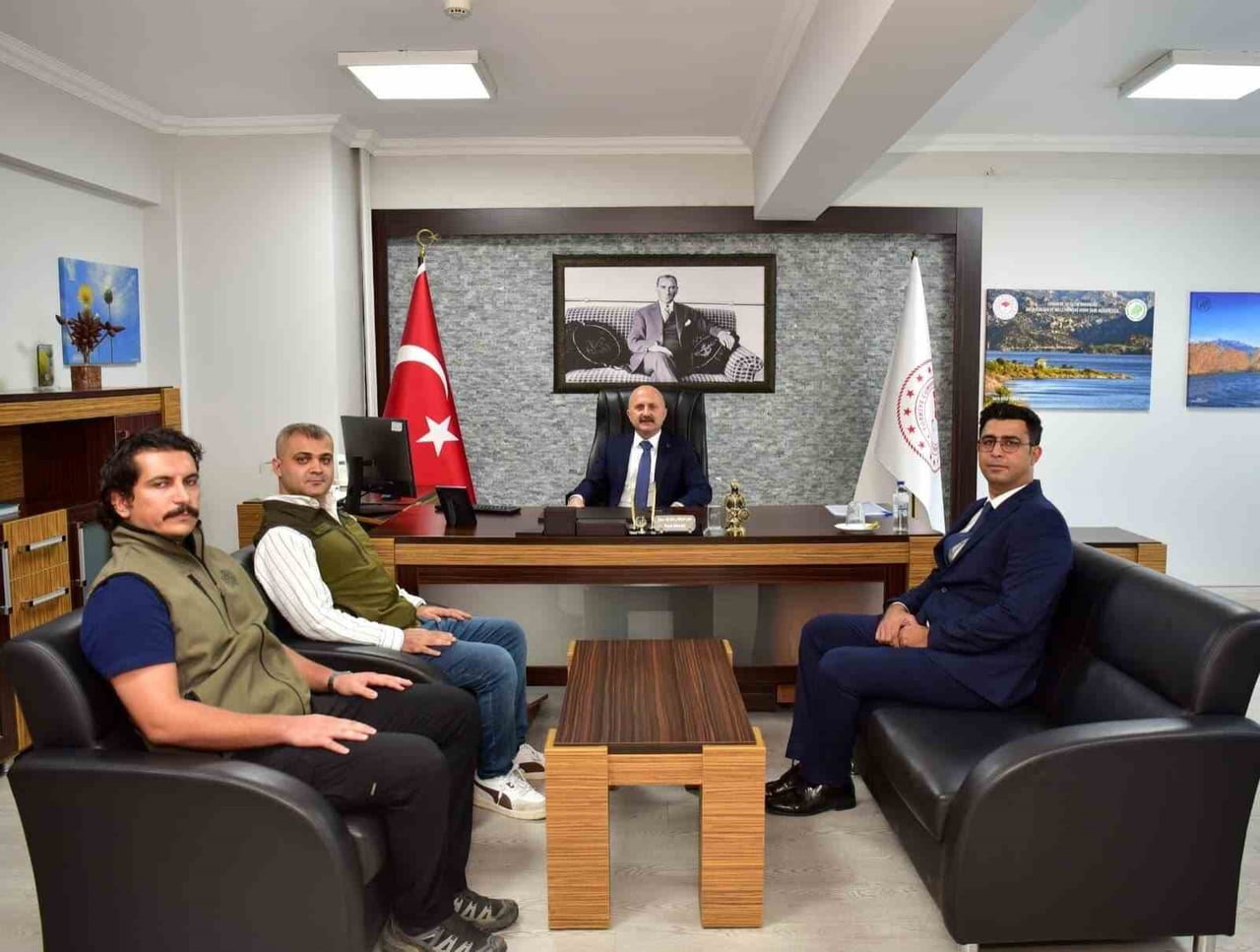 AYDIN VALİSİ DR. OSMAN VAROL, DOĞA KORUMA VE MİLLİ PARKLAR MÜDÜRLÜĞÜ'NDE YÜRÜTÜLEN ÇALIŞMALAR...