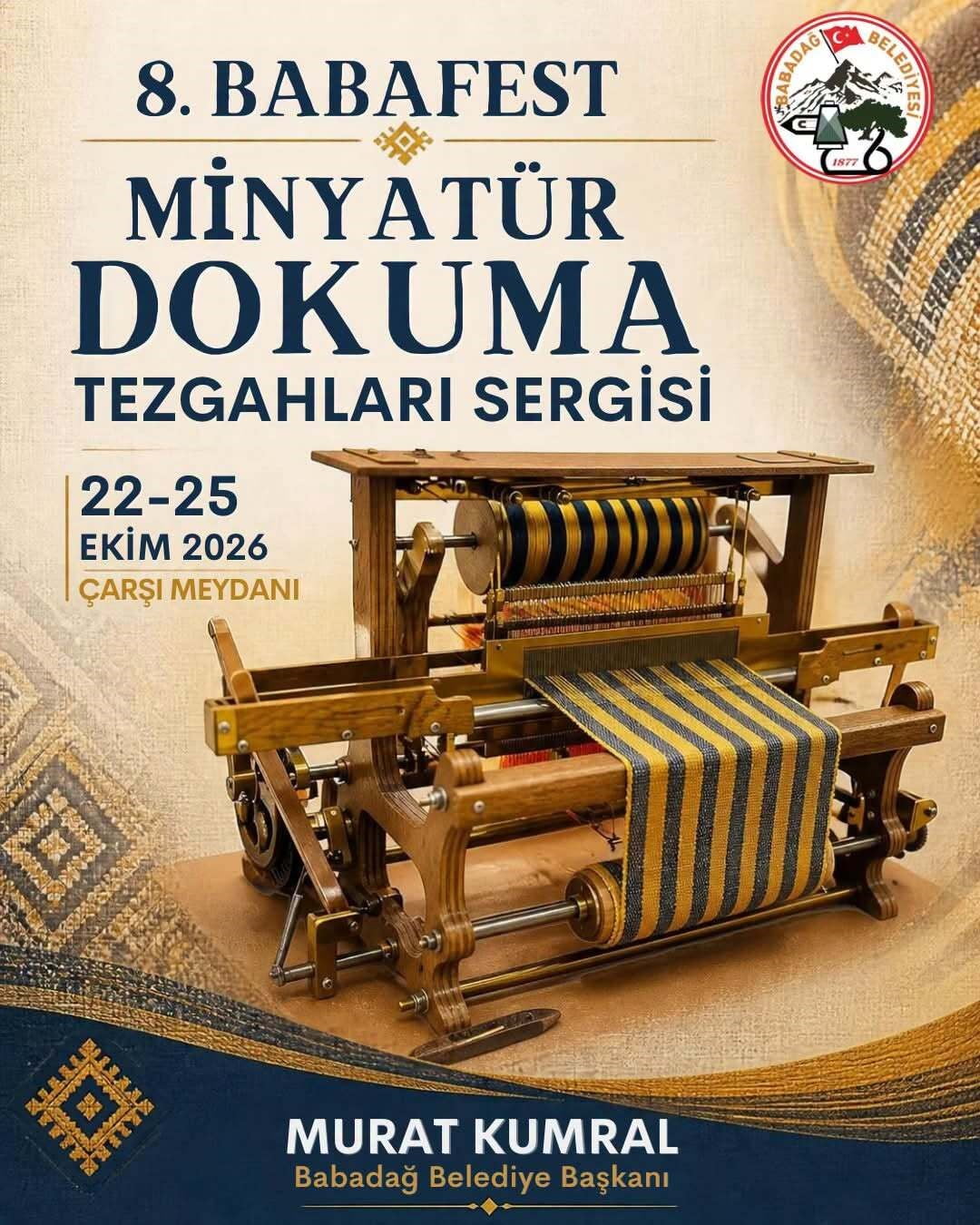 BABADAĞ’IN KÖKLÜ DOKUMA GELENEĞİ, BU YIL DÜZENLENECEK 8. BABAFEST KAPSAMINDA KAPILARINI AÇACAK...