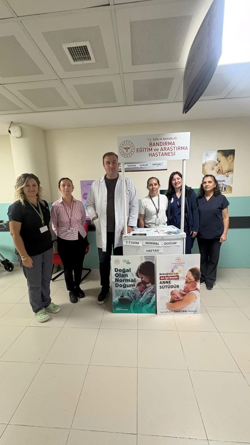 BANDIRMA’DA ANNE ADAYLARINA NORMAL DOĞUM BİLGİLENDİRMESİ