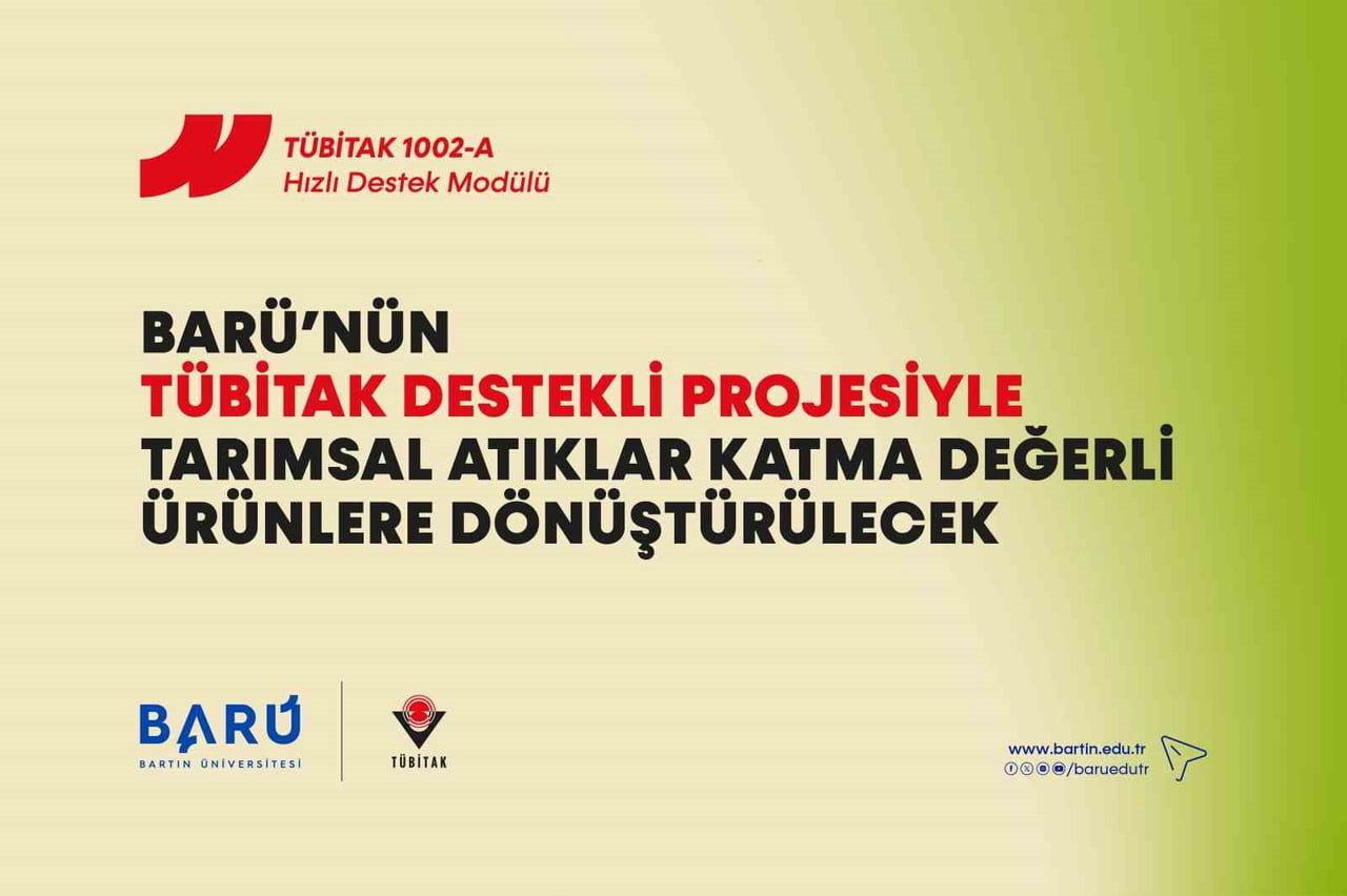 BARTIN ÜNİVERSİTESİNİN (BARÜ) TÜBİTAK 1002-A KAPSAMINDA DESTEKLENEN PROJESİYLE ZEYTİN VE FINDIK...