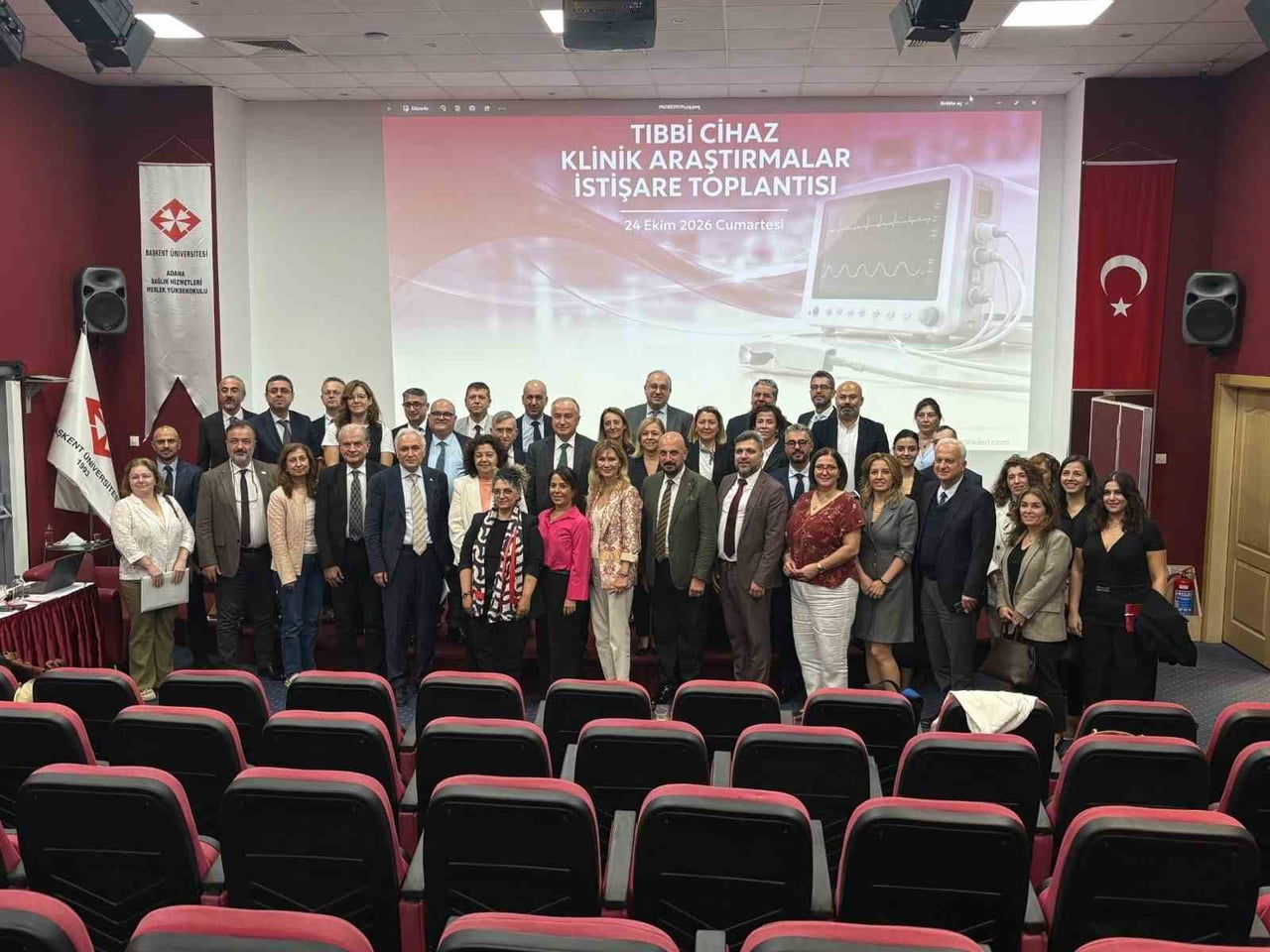 BAŞKENT ÜNİVERSİTESİ EV SAHİPLİĞİNDE ADANA’DA DÜZENLENEN "TIBBİ CİHAZ KLİNİK ARAŞTIRMALAR İSTİŞARE...