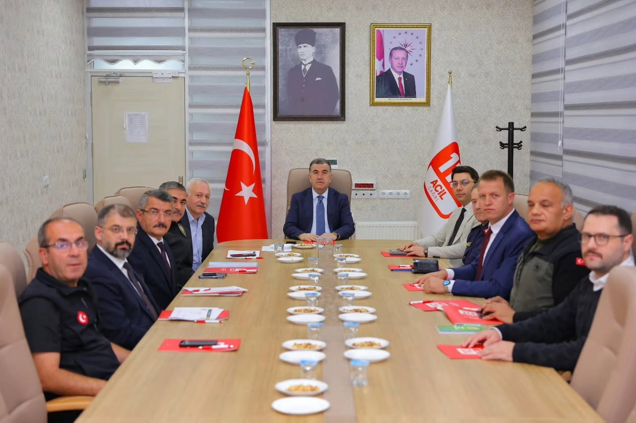 BAYBURT’TA 112 ACİL ÇAĞRI MERKEZİ KOORDİNASYON TOPLANTISI YAPILDI