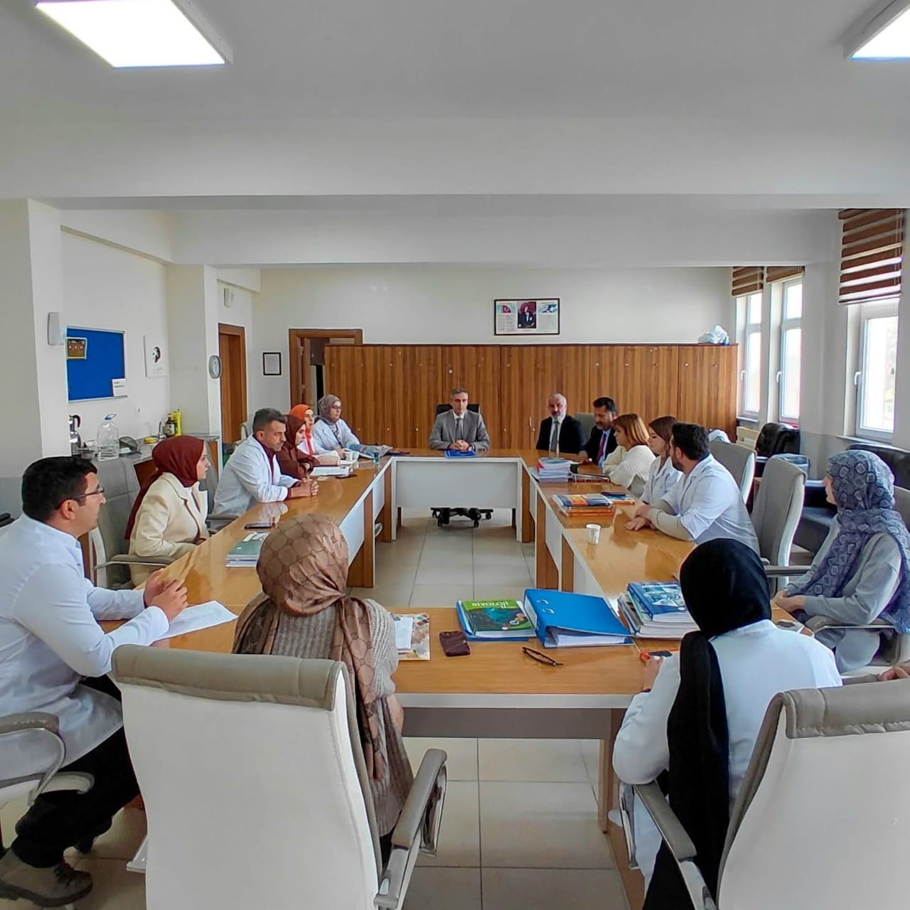 BAYBURT’TAKİ OKULLARDA EĞİTİM ÇALIŞMALARI DEĞERLENDİRİLDİ