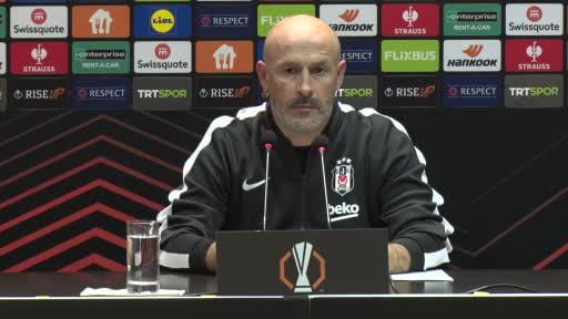 Beşiktaş Teknik Direktörü Vincenzo Italiano, Crystal Palace maçı ardından yaptığı açıklamada...