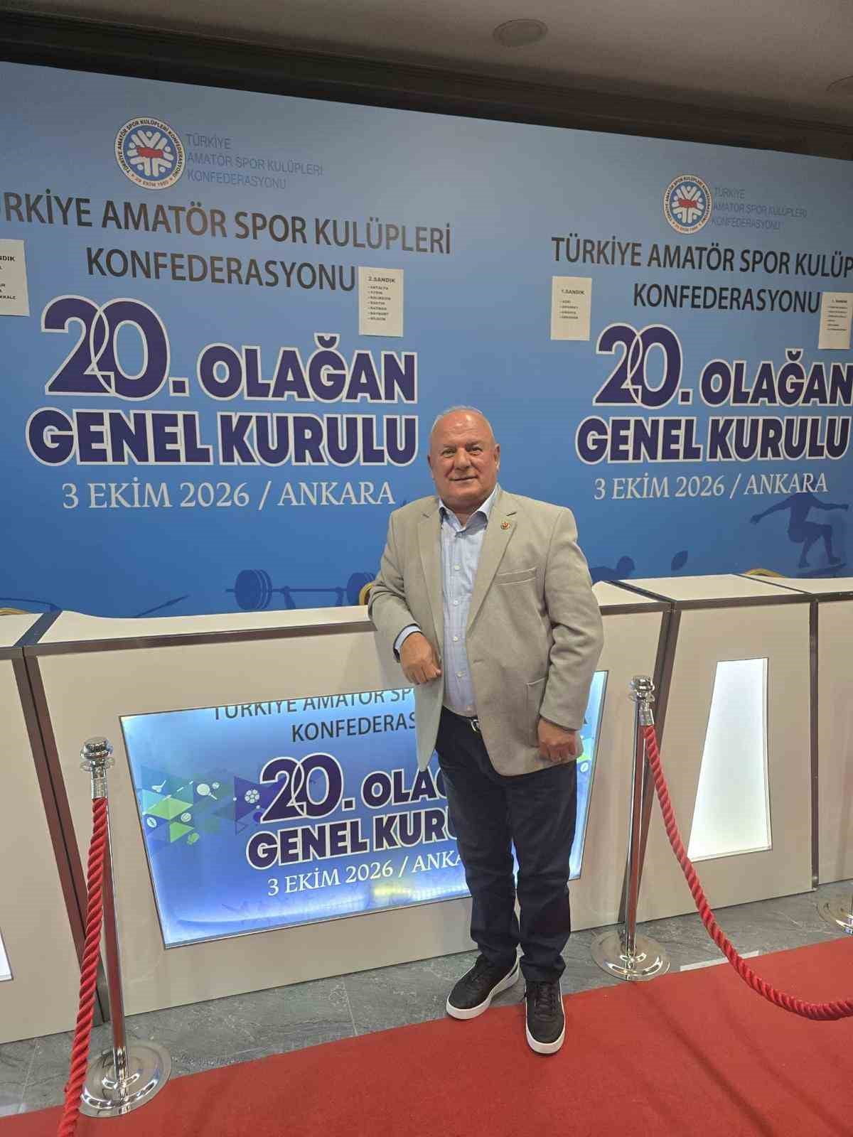 BİLECİK ASKF BAŞKANI NUSRET TOSUN, TASKK  DİSİPLİN KURULU ASİL ÜYELİĞİNE SEÇİLDİ