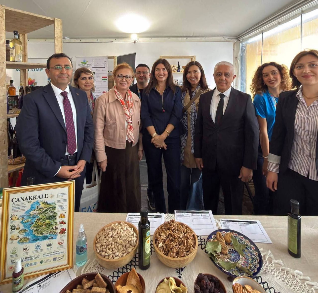 BİRLEŞMİŞ MİLLETLER GIDA VE TARIM ÖRGÜTÜ(FAO)'NÜN  KÜRESEL SERGİSİ 'TOHUMDAN GIDAYA' ETKİNLİĞİNDE...