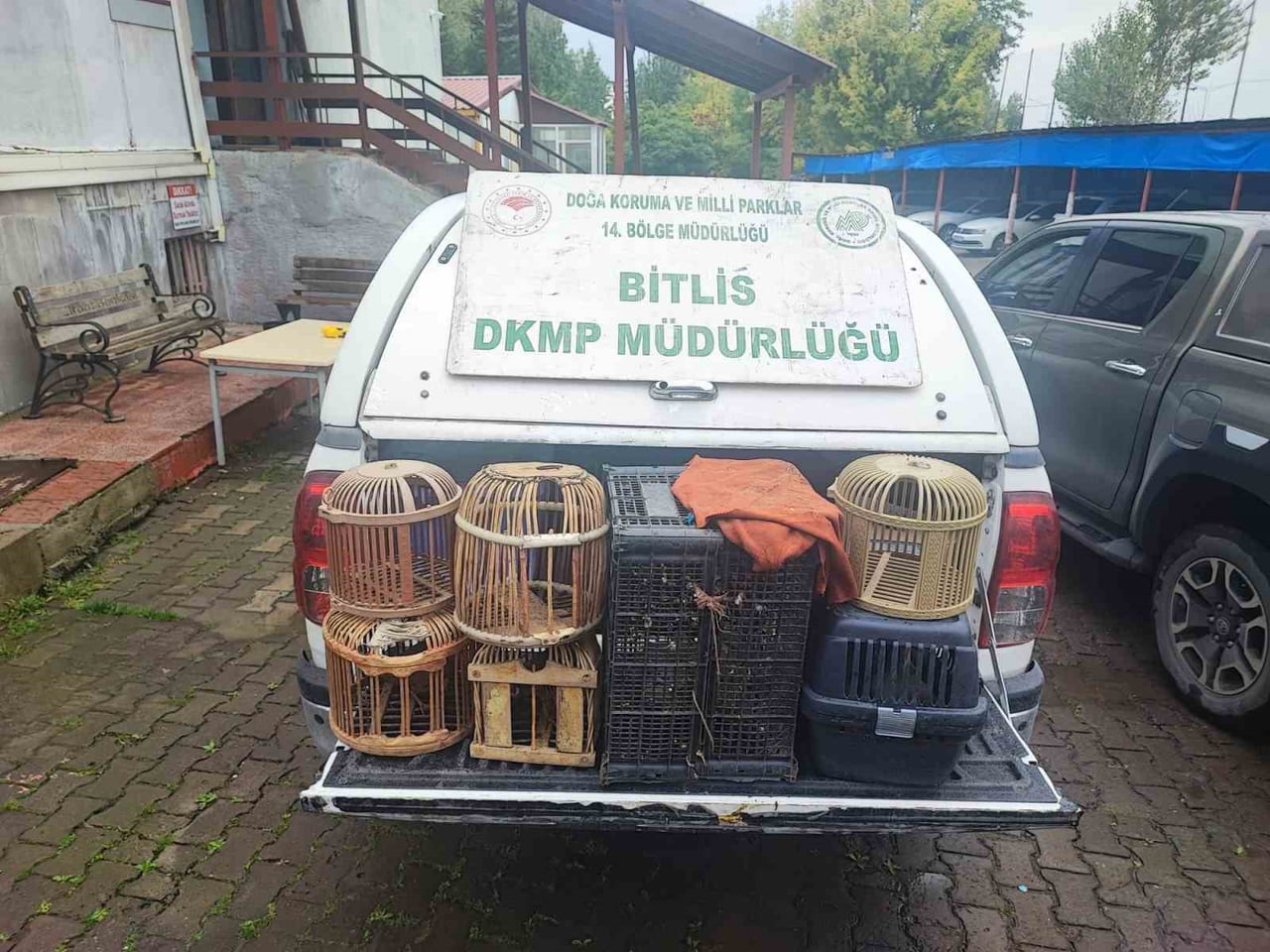 BİTLİS'İN GÜROYMAK İLÇESİNDE GÖÇERLERİN BULUNDUĞU ÇADIRLARDA YAPILAN ARAMADA ÇOK SAYIDA KAÇAK...