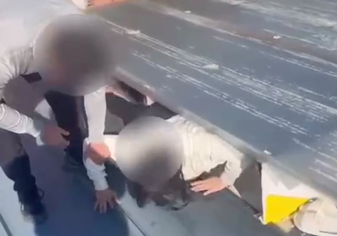 BURSA'DA ARANAN ŞAHIS ÇATIDA YAKALANDI