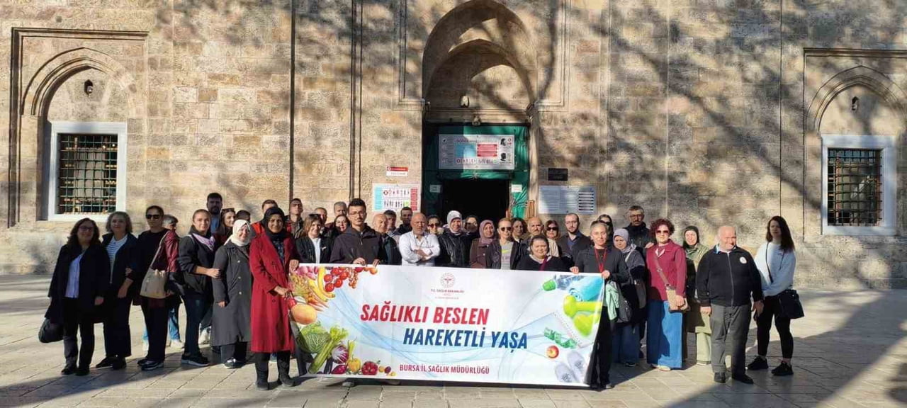 BURSA’DA “HAREKET ET, SAĞLIKLI YAŞA” YÜRÜYÜŞÜ